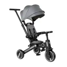 Kikkaboo Tricycle 7in1 Trix Grey სამ თვლიანი ველო-ეტლი