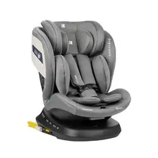 KikkaBoo i-Cruise i-Size Light Grey  - მანქანის სავარძელი (ქარსითი)