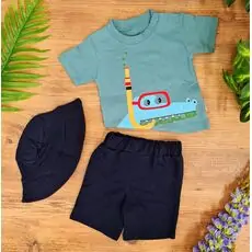 Diving Crocodile 2 In 1 Set Blue საბავშვო ორეული