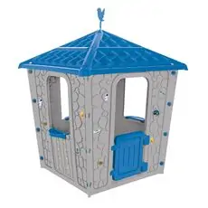 Pilsan 06 437 STONE HOUSE Grey/Blue სათამაშო სახლი