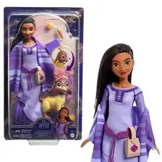 Disney Wish Asha Of Rosas Adventure Pack Fashion Doll დისნეის თოჯინა აშა