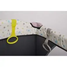 Cangaroo Rings For Play Yard Green მანეჟის დამხმარე ხელის მოსაკიდი რგოლი