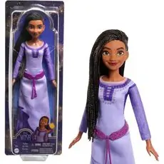 Disney's Wish Asha Of Rosas Posable Fashion Doll And Accessories დისნეის თოჯინა აშა