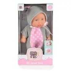 Moni Toys Doll Bunny Grey სათამაშო თოჯინა აქსესუარებით