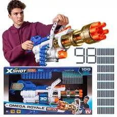 X-Shot Minigun Omega Royale სათამაშო თოფი