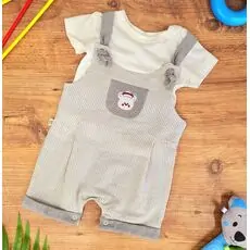 Cute Taddy Bear Overalls -კომბინიზონი