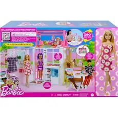Barbie Dollhouse Playset Doll & House with  - ბარბის სათამაშო სახლი