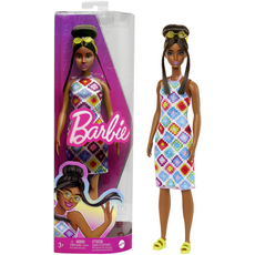 Barbie Doll Fashionista In a Bright Dress - ბარბის თოჯინა