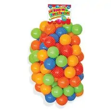 Dede Game Pool Balls 100 Pieces 9 cm in Net ფერადი ბურთების ნაკრები