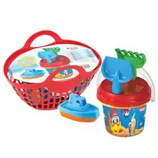 Dede Beach Set With In Basket 03469 ქვიშაში სათამაშო ნაკრები