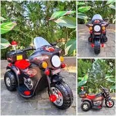 Electric Motorbike Black ელექტრო მოტოციკლი