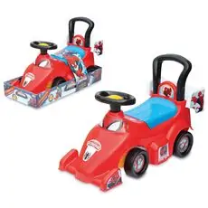 Dede Spiderman F1 Ride-On 03081 გადასაჯდომი მანქანა