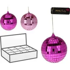 Christmas Balls Set Disco Style 10cm  ნაძვის ხის სათამაშოები