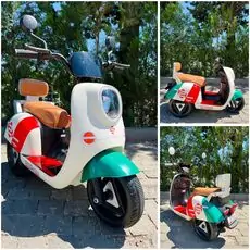 Electric Moto White - ელექტრო მოტოციკლი