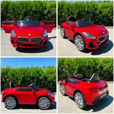 BMW Electric Car Painted Red - ელექტრო მანქანა