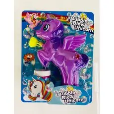 Koopman Bubble Blow Gun Unicorn Purple - საპნის ბუშტების თოფი