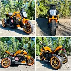 Electric Motorcycle Orange -  ელექტრო მოტოციკლეტი