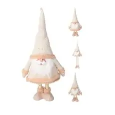Christmas Decoration Santa With Telescope Legs საახალწლო დეკორაცია