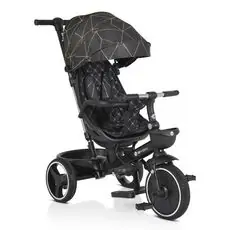 Byox Tricycle Fusion Black სასეირნო ველო-ეტლი