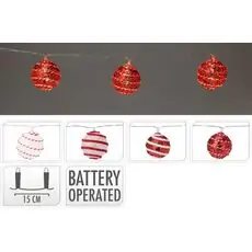 Christmas Led Lights Chain  ნაძვის ხის სათამაშოები განათებით