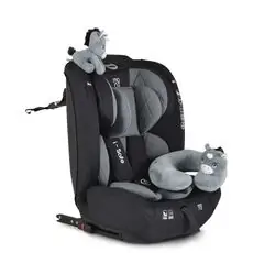 Moni Car Seat iSafe 76-150cm Grey მანქანის სავარძელი (ქარსითი)