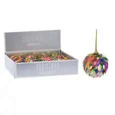 Christmas Hanging Decoration Ball Leaf ნაძვის ხის სათამაშოები