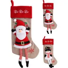Christmas Decorative Socks - საახალწლო დეკორატიული წინდა