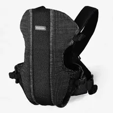 KikkaBoo Carrier Gwen Fly Knit Black - კენგურუ