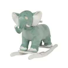 KikkaBoo Rocking Toy Elephant - ფუმფულა სარწეველა სპილო
