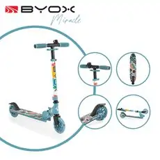 Byox Scooter Miracle Blue სკუტერი (სამაკატი)