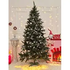 Anastasia Christmas Tree Green With White Tips PVC 210 CM საახალწლო ნაძვის ხე