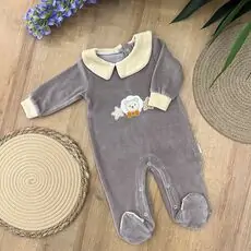 Little Bear Overall Beige - ჩვილის კომბინიზონი