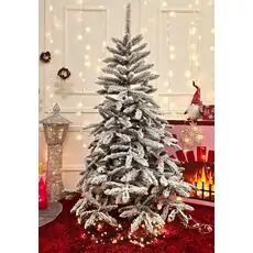 Victoria Snow-Covered Christmas Tree PVC 180 CM ნაძვის ხე დათოვლილი ტოტებით