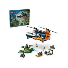 Lego City 60437 Jungle Explorer Helicopter at Base Camp