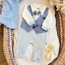 Miniborn Little Gentleman Romper - საბავშვო რომპერი