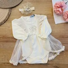 Miniborn Lace Flower Dress - საბავშვო კაბა