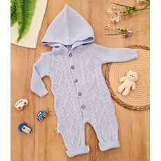 Cute Knitted Romper - საბავშვო ნაქსოვი რომპერი