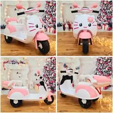 Hello Kitty Electric Moto Pink - ელექტრო მოტოციკლი
