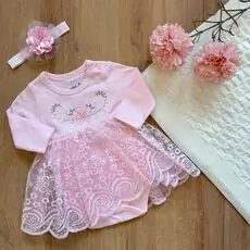 Miniborn Floral Body Dress - საბავშვო კაბა