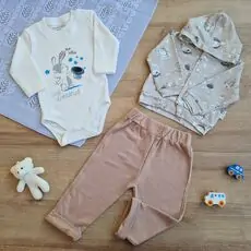 Cute Rabbit Clothes Set - საბავშვო ტანსაცმლის ნაკრები
