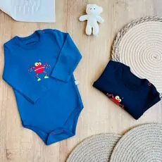 Funny Robot Bodysuit -  ჩვილის ბოდე