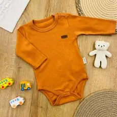 Cutie Bodysuit Dark Orange - ჩვილის ბოდე