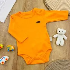 Cutie Bodysuit Orange -  ჩვილის ბოდე