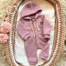 Cute Romper Purple - საბავშვო რომპერი