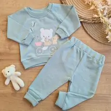 Bear Sweat 2 In 1 Set - ჩვილის სამოსის ნაკრები