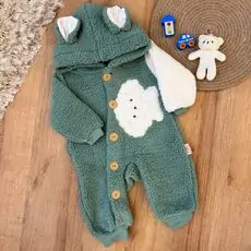 Cute Puppy Fluffy Romper - საბავშვო რომპერი