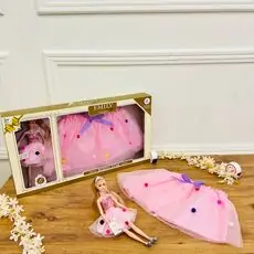 Little Fashion Doll With Baby Dress - სათამაშო თოჯინა აქსესუარებით