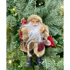 Christmas Decoration Santa 18 CM საახალწლო დეკორაცია სანტა