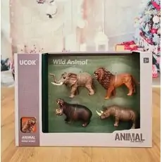 Wildlife Animals Set - სათამაშო ცხოველების ნაკრები
