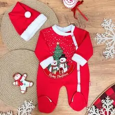 Merry Christmas Romper - საბავშვო რომპერი
